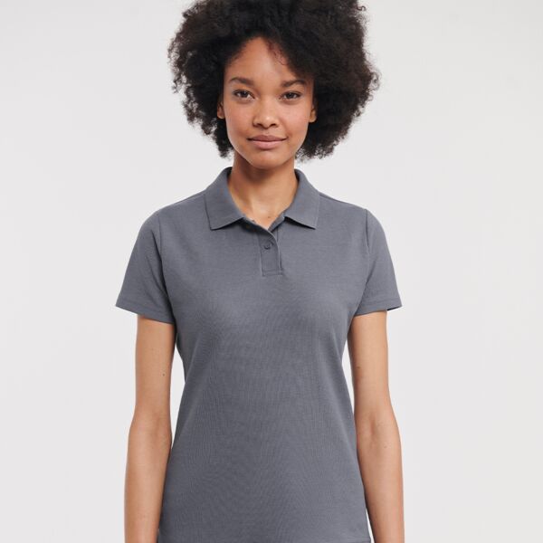 Russell Athletic Ladies Classic Poly/Cotton Piqué Polo Shirt Thumbnail