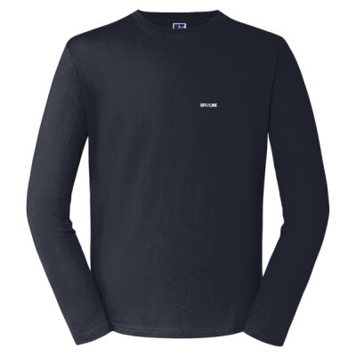 OFF//LINE FRONT - Russell Athletic Classic Long Sleeve T-Shirt Thumbnail
