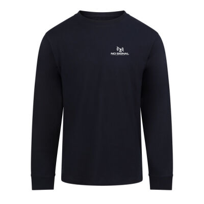 NO SIGNAL Men’s T-Shirt - AWDis Long Sleeve 180 T-Shirt Thumbnail