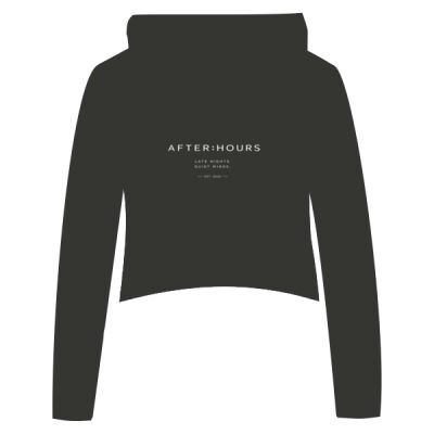 AFTER HOURS - AWDis Ladies Cropped Hoodie Thumbnail