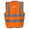Yoko Kids Hi-Vis Two Band and Braces Waistcoat Thumbnail