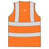 Yoko Kids Hi-Vis Two Band Waistcoat Thumbnail